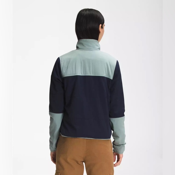 The North Face Mountain Sweatshirt Pullover in Aviator Navy & Silver Blue - Picture 2 of 8